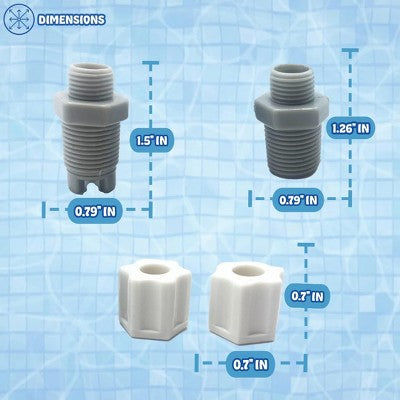  Poolzilla Offline Feeder Connection Pack - Compatible With Hayward CL200, CL220 Feeders