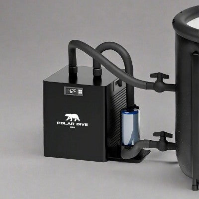  Polar Dive USA V5 Water Chiller For Ice Baths In Black
