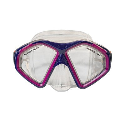  Hawaii Divers Laguna Adult Snorkel Mask - Pink/Purple