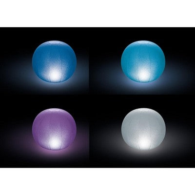  Intex LED Floating Inflatable Ball Light With Multi-Color Illumination Battery