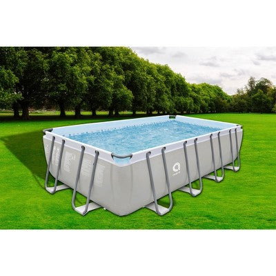  JLeisure 17776 18 X 10 Foot Above Ground Rectangular Steel Frame Swimming Pool