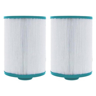  Hurricane Filters 2 Pack Advanced Spa Filter Cartridge For Unicel 4CH-22, PFF25P4, Filbur FC-2399, Freeflow Lagas FF-150, CLX, And TLX Models, White