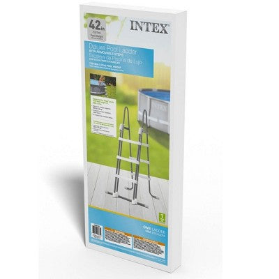  Intex Deluxe Pool Ladder With Removable Steps For 42in & 36in Depth Pools