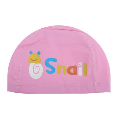  Unique Bargains Kid's Knitted PU Snail Swim Cap 1 Pc