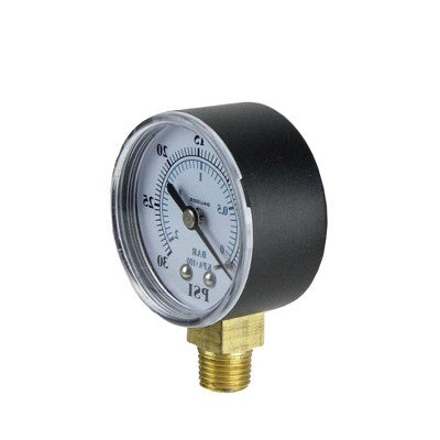  Pool Central 2.75" Side Mount Filter Pressure Gauge - 0-30 PSI