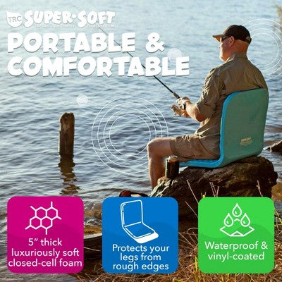  TRC Recreation Super Soft 19 Inch Foam Folding Lake Pool Lounge Chair