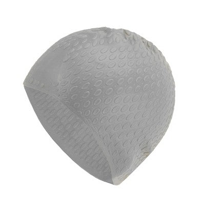  Unique Bargains Silicone Waterproof Embossed Swim Cap 1 Pc