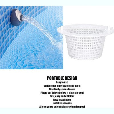  2 Pcs Pool Skimmer Baskets – Compatible With Hayward SP1091WM