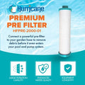  Hurricane Filters HFPRE-2000-01 Pre Fill Filter Sediment For Spas, Hot Tubs, And Pools, Replacement For Filbur FC-3128, PPS2100