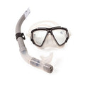  Pool Master 2pc Kona Pro Teen/Young Adult Scuba Mask And Snorkel Dive Set - Small/Medium - Gray/Black