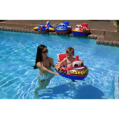  Poolmaster Baby Swimming Pool Float Tug Boat Rider