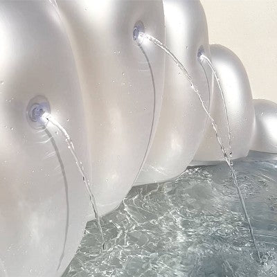  MINNIDIP Exclusive Resort Collection Fountain Pool 75 Gal Novelty Kiddie Pool: Inflatable