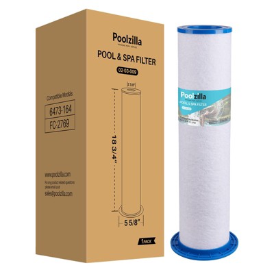  Poolzilla Replacement Spa Filter For Sundance 6473-164, Sundance Micro Clean Inner, UFC-164, Filbur FC-2769, SD-01293, AK-6473164