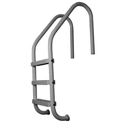  Saftron 3 Rung Step Ladder Metal Swimming Pool Handrail With Polymer Coat Finish For Fresh And Saltwater Inground Pool