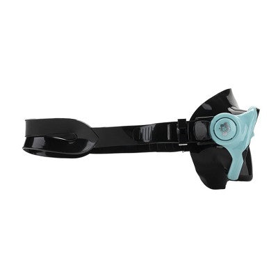  Hawaii Divers Manta Ray Adult Snorkel Mask – Turquoise/Black(Unisex)