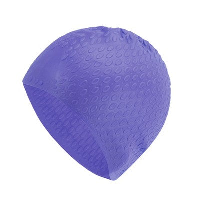  Unique Bargains Silicone Waterproof Embossed Swim Cap 1 Pc