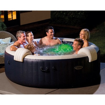  Intex PureSpa Plus Portable Inflatable Hot Tub