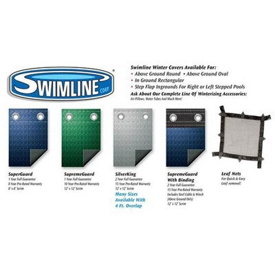  Swimline ACC22 2 X 2 Ft Corner Water Tube Winterizing Pool Cover Weight (2 Pack)