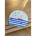  Sporti X Emma Weyant French Stripe Silicone Swim Cap