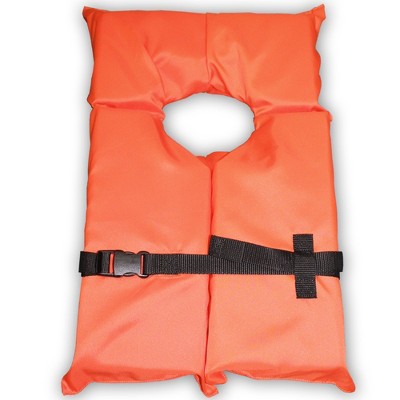  Hardcore 3 Pack Coast Guard Approved Life Jackets For Adults. High Visibility Color Type II Keyhole Life Vest. Compliance Flotation Device
