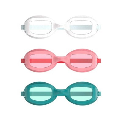 Speedo Endcap Kids' - 3pk: Swim Goggles For Ages 3-6, Polycarbonate, PVC
