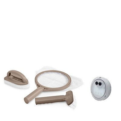  Intex PureSpa Battery LED Light For Bubble Spa + Maintenance Accessory Kit