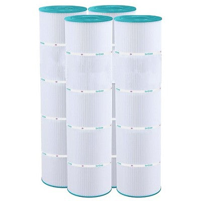  Hurricane 4 Pack HF7471-04 Advanced Pool Filter Cartridge Replacement For PCC105, Unicel C-7471, Filbur FC-1977, Pentair Clean & Clear Plus 420