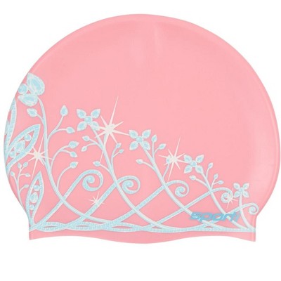  Sporti Tiara Silicone Swim Cap Jr.