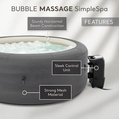  Intex SimpleSpa Bubble Massage Inflatable