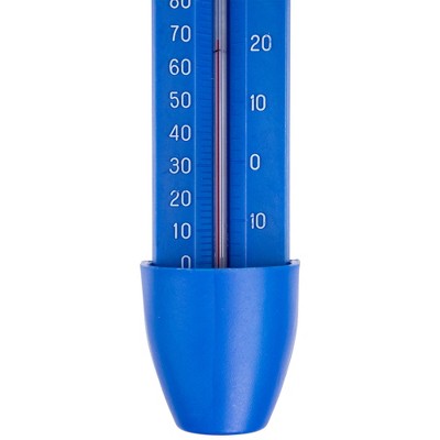  Northlight Easy Read Swimming Pool Thermometer With Cord 6.5" - Blue/White