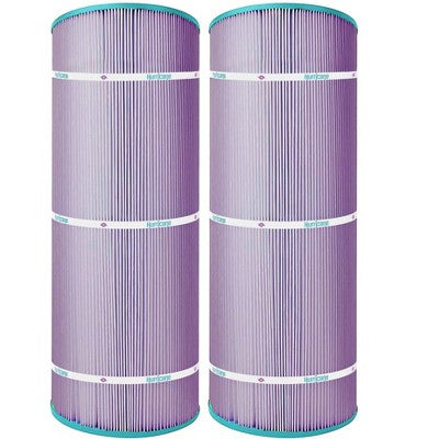  Hurricane 2 Pack HF8410-01P Platinum Purple Spa Cartridge Replacement For PJANCS200, Unicel C-8418, Filbur FC-0823, Jandy Industries CS 200