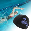  Unique Bargains Nylon Flame Pattern Swim Cap 1 Pc