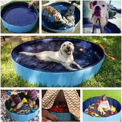  MOVSSOU Pet Dog Pool Bath Swimming Tub Foldable