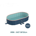  Racxily Foldable PVC Pool For Adults & Kids, Portable Outdoor Swimming Pool For Summer Backyard, Patio, Garden