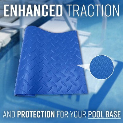  Poolzilla Swimming Pool Ladder Mat, Non-Slip Protective Pad For Liner