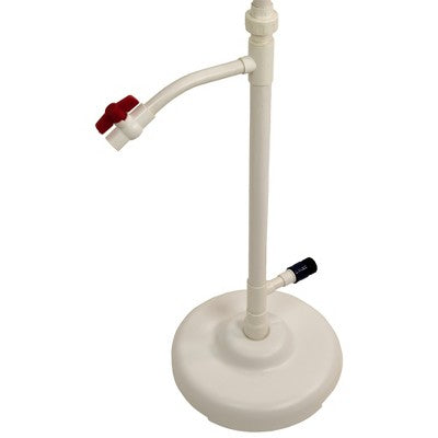  Swim Central Standard Poolside Swimming Pool Shower With Foot Wash Spigot - 86" - White