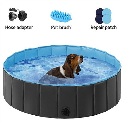  Yaheetech Foldable Pet Swimming Pool For Cats And Dogs