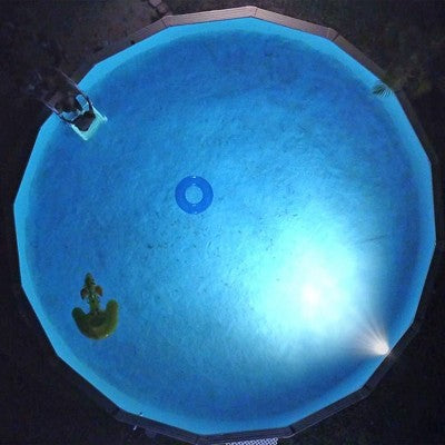  Swimline LI244820 24' Solid Blue Round Above Ground Swimming Pool Overlap Liner