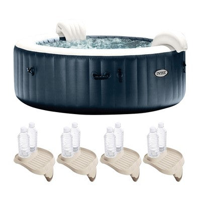  Intex PureSpa Plus Portable Inflatable Hot Tub