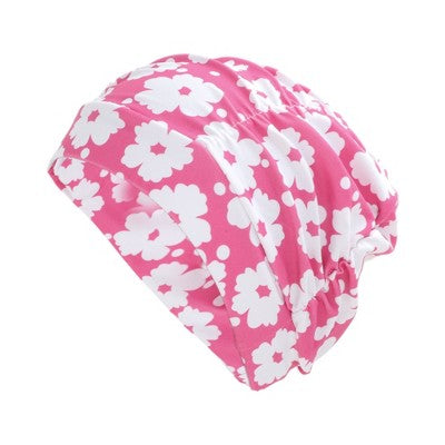  Unique Bargains Nylon Floral Pattern Swimming Cap 1 Pc
