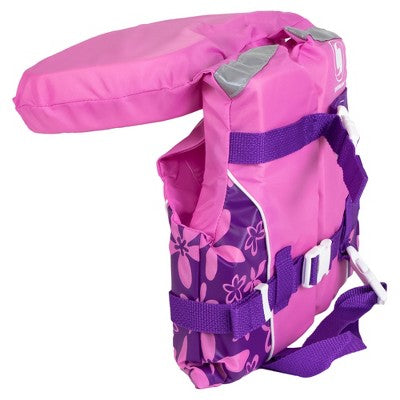  Swimline Infant USCG Approved Swimming Vinyl Life Vest With Handle - Pink - XS