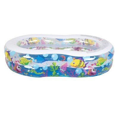  Pool Central Inflatable Sea Life Kiddie Swimming Pool - 69"