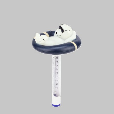  Northlight 8.25" Polar Bear Floating Swimming Pool Thermometer