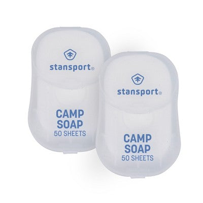  Stansport Camp Soap Sheets - 2 Pack