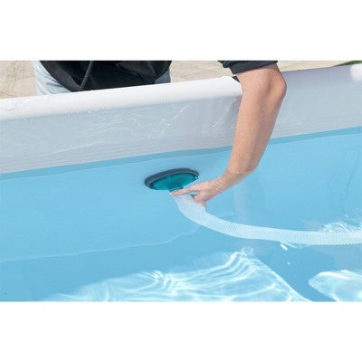  Bestway Flowclear AquaCrawl 88" Pool Vacuum For 15' Above Ground Pools With Removable Debris Bag, Suction Nozzle, Skimmer Head, And Adapters, 2 Pack