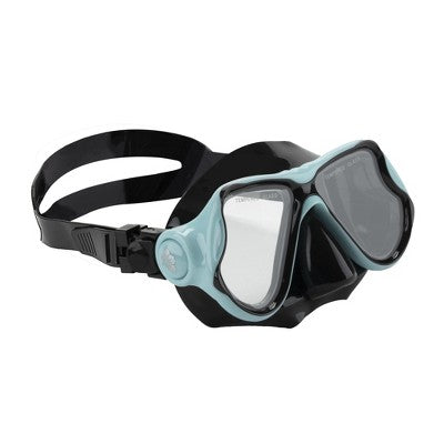  Hawaii Divers Manta Ray Adult Snorkel Mask – Turquoise/Black(Unisex)