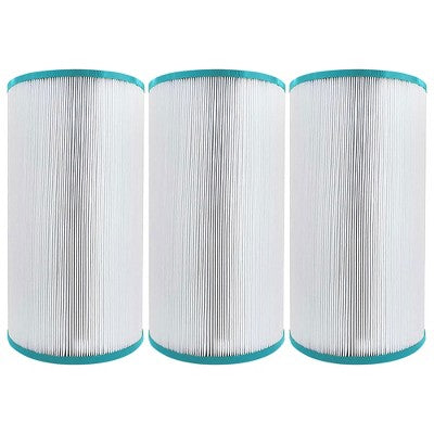  Hurricane 3 Pack HF4H935-01 Advanced Pool And Spa Filter Cartridge Replacement For PWW35L, Unicel 4CH-935, Filbur FC-0820, White