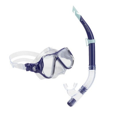  Hawaii Divers Beluga Jr Snorkel Combo – Purple | Ages 8+