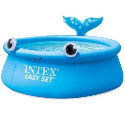  Intex 26102EH Jolly Whale Easy Set 6ft X 20in Inflatable Pool