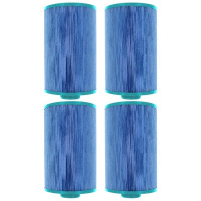  Hurricane 4 Pack HF-MAS09-01M Elite Aseptic Pool And Spa Filter Cartridge Replacement For PMA40L-F2M, Blue
